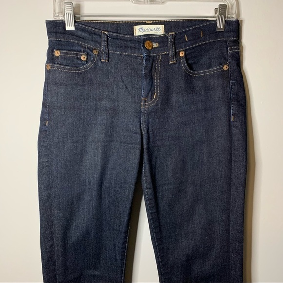 Women’s Madewell dark wash Alley straight leg jeans size 26 - Picture 3 of 8